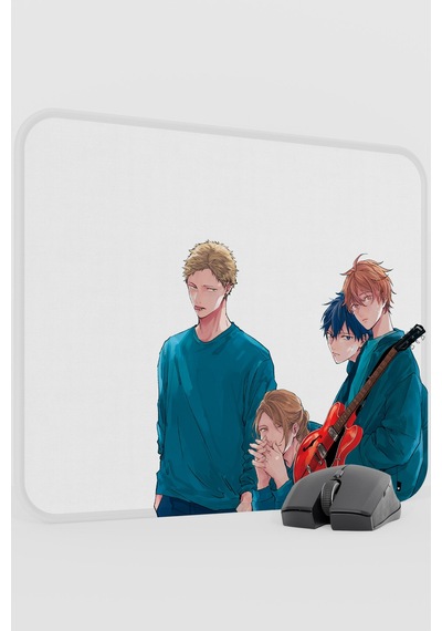 Given Anime V2 - 48x40 Xl Gaming Kauçuk Kaymaz Taban Mouse Pad Fare Altlığı
