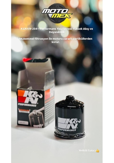 K&n Kn Performance Kn-204 Performans Yağ Filtresi Yüksek Akış Ve Dayanıklılık