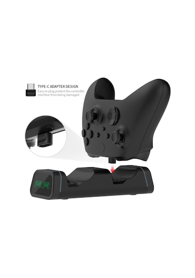 Xbox One/series Oyun Kolu Joystick Pil Type-c Şarj Istasyonu