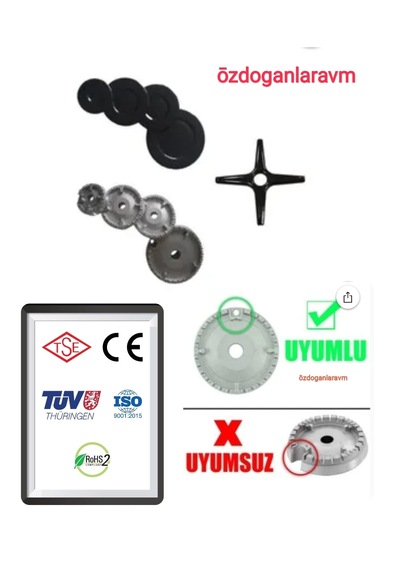 Ankastre Ve Ocak Döküm Set Üstü Uyumlu Bek