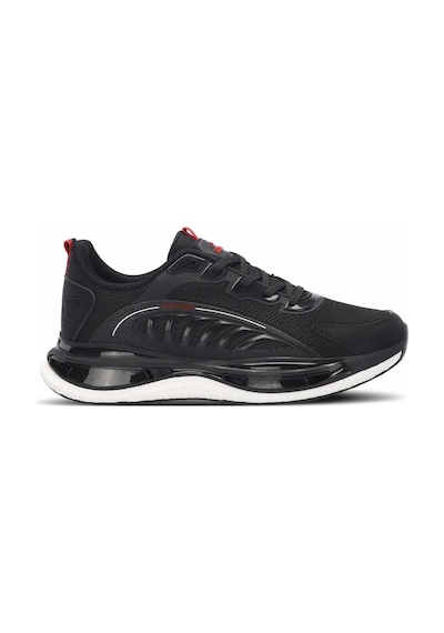 Slazenger Siyah/kırmızı Erkek Sneaker Ayakkabı Siyah