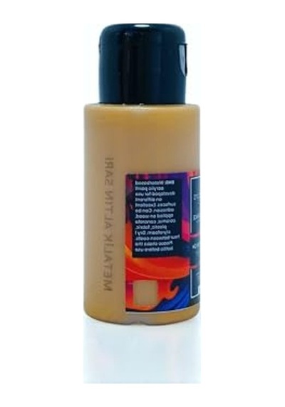 Metalik Altın Akrilik Multisurface Boya, 50 Ml 0,15 L