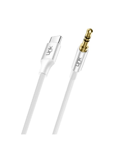 A586 Type-c - 3.5mm Aux Kablo 1mt Beyaz