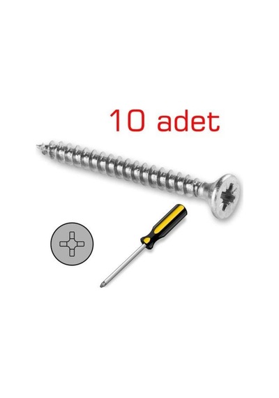 Sunta Vidası 4.0x30mm 10 Adet - 206609500 Diğer
