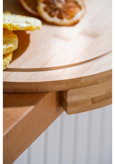 Bambu Tezgah Üstü Kesme Tahtası- 35 Cm Ahşap