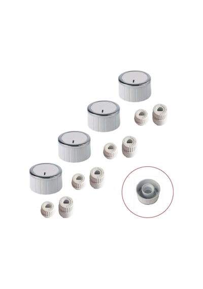 Beko Uyumlu Düğme 4 Lü Takımı Ankastre Set Üstü Ocak Düğmesi - 551841795