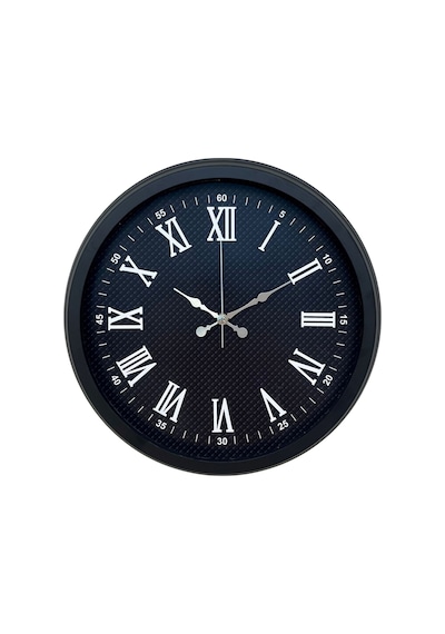 Luxury Black 40 Cm Metal Duvar Saati Diğer