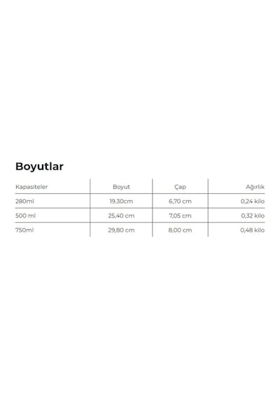 Les Artistes Paris Isı Yalıtımlı Çelik Termos Matara Wave 500 ML