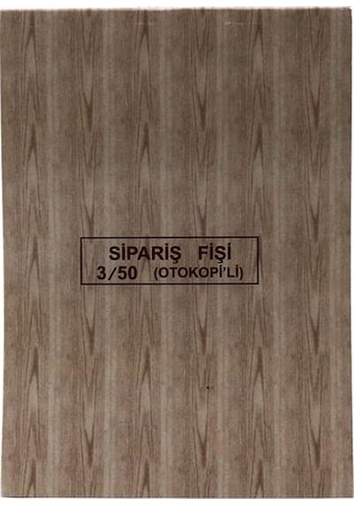 Dilman Sipariş Fişi 3-50 2 N Otokopili