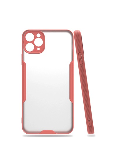 Newface - 64 - iPhone Uyumlu 11 Pro Max Kılıf Platin Silikon - Zero-hls - - Pembe