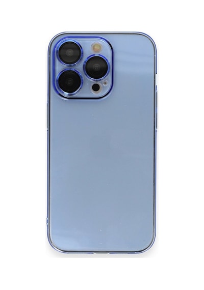 Apple iPhone Uyumlu - 14 Pro Max Kılıf Armada Lensli Kapak - Sierra Blue