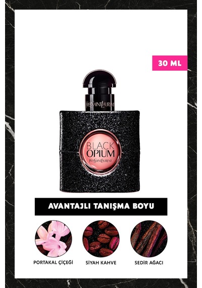 Black Opium Edp 30 Ml Kadın Parfüm 3365440787858 Fresh