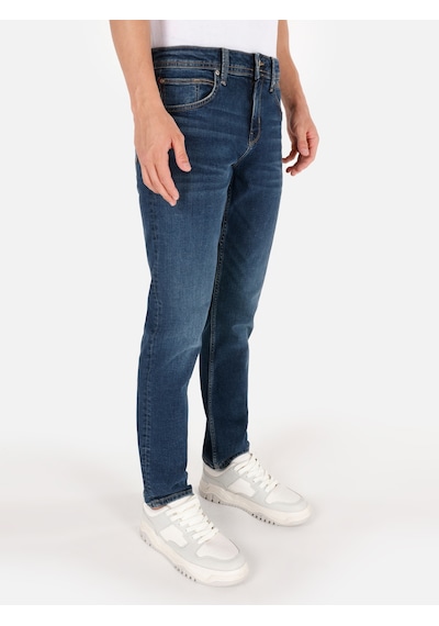 Colin's Colins 044 Karl Normal Kesim Düşük Bel Düz Paça Mavi Erkek Pantolon Cl1071285 Denim
