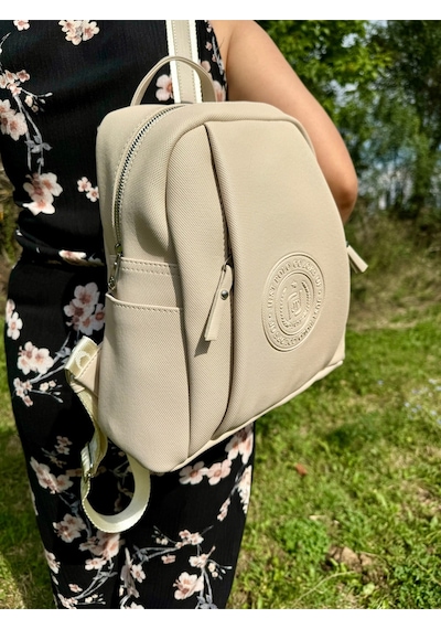 Just Polo Kadın Yeni Sezon Sırt Çantası 236026mh Krem
