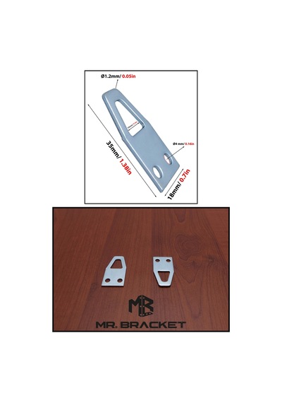 10 Ad. Tablo Kancası Düz Model - Metal Çerçeve Askısı Aparatı - Vidalı Fotoğraf Resim Asma Kancası Galveniz