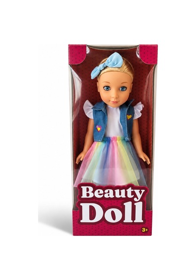 Sh59752 45 Cm Büyük Boy Oyuncak Et Bebek Zeynep Pembe