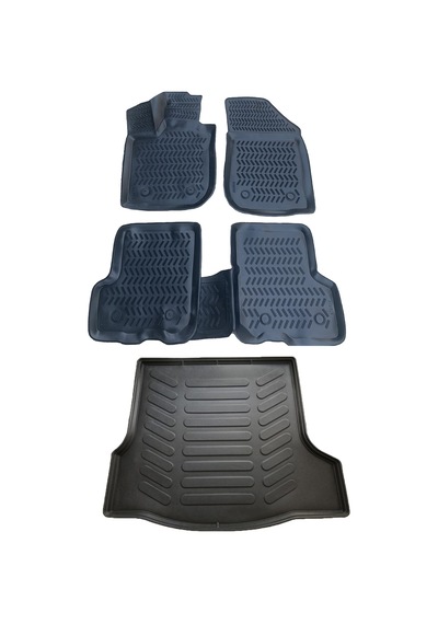 Renault Symbol Sedan 2013-2020 3D Paspas Ve Bagaj Havuzu Seti