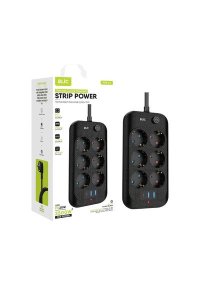 Korumalı Priz 2'li Set 16 Amper Wifi Uzaktan Kontrol Enerji Tüketim Takibi Standart