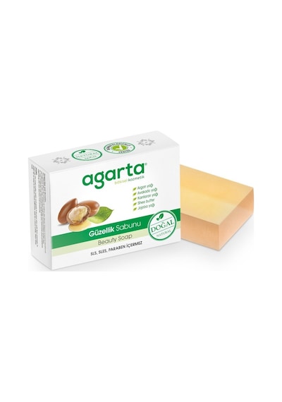 Agarta Doğal Bakım Güzellik Sabunu 150 G x 2