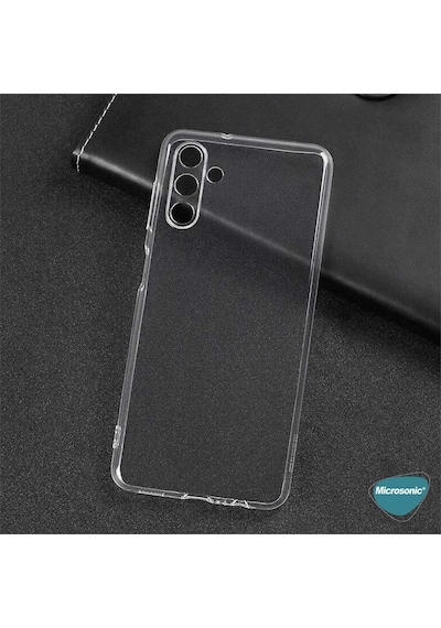 Microsonic Samsung Galaxy Uyumlu S25 Fe Kılıf Transparent Soft Şeffaf -