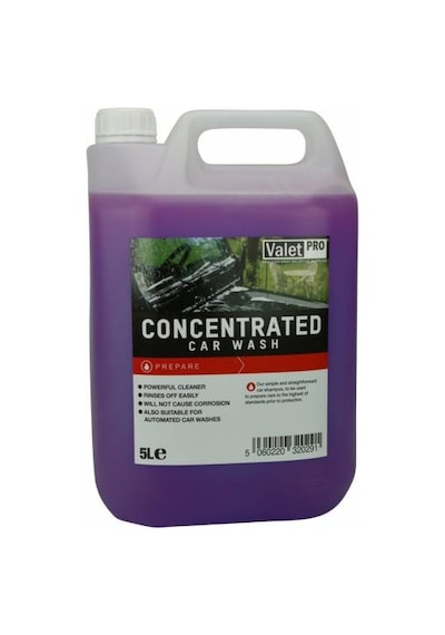 Valet Pro Concentrated Car Wash Seramik Korumalar İçin Şampuan 5L