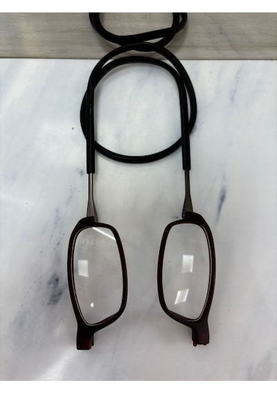 Vinaldi Vi652 Unisex Mıknatıslı Mavi Işık Korumalı Gözlüğü Bordo