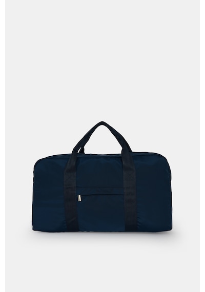 İcone Bag Kadın & Erkek Spor Çantası, Paraşüt Kumaş Önü Cepli Unisex Spor Fitness Gym Çantası Lacivert