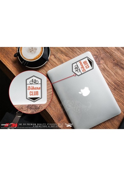 Bay Etiket Hbg2 Bisiklet Club Sticker