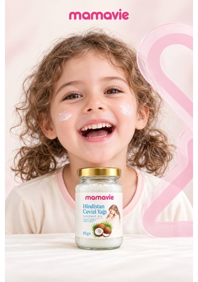 %100 Hindistan Cevizi Yağı 85 Gr Coconut Oil, Cilt, Saç Ve Vücut Bakımı, Anne Bebek Bakım Yağı - 937654007 Diğer