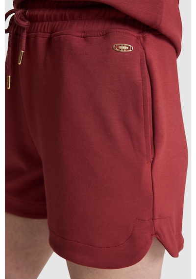 U.S. Polo Assn. Kadın Vişne Örme Şort 50323479 Vr223
