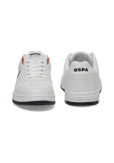 U.s. Polo Assn. Presto 4pr Beyaz Erkek Sneaker 000000000101812436 Beyaz - Kırmızı