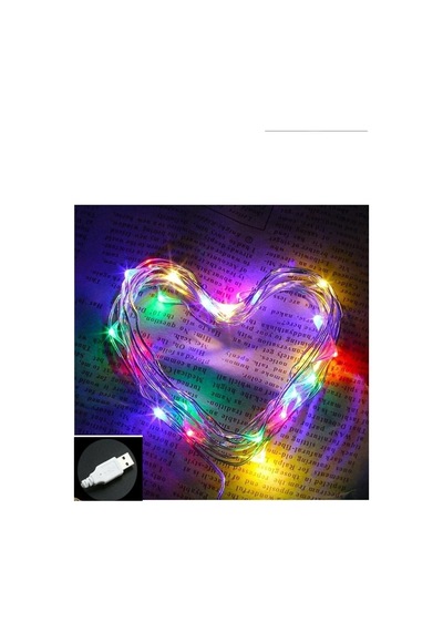 Peri Led Işık 5 Metre Usb'li Renkli - Renkli
