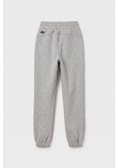 TOMMYLIFE Gri Melanj Standart Ön Dikiş Detaylı Kız Çocuk Eşofman Alt - 75197