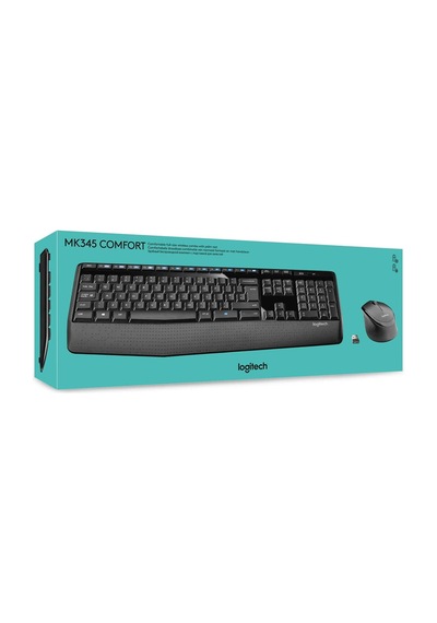 Logitech MK345 Kablosuz Klavye Mouse Seti, Tam Boyutlu