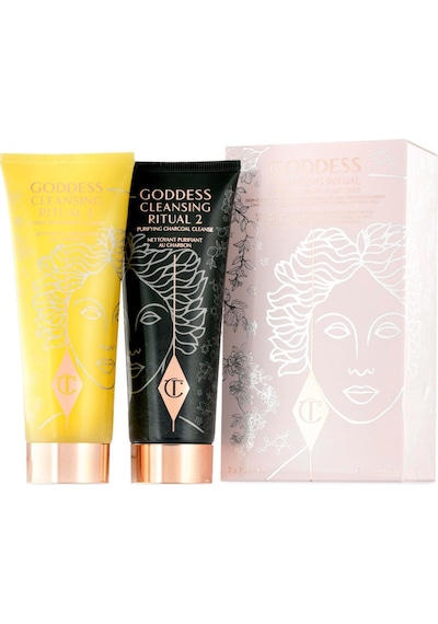 Charlotte Tilbury Goddess Cleasing Ritual Miracle Spa In A Jar Du Set