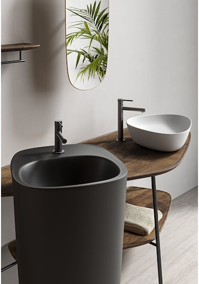 VitrA Origin A4255836Wtc Lavabo Bataryası Yüksek Mat Siyah