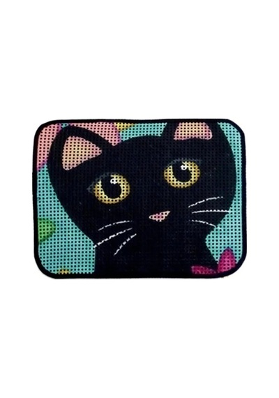 Renkli Desenli Elekli Kedi Tuvalet Önü Paspası 60 X 45 Cm Gri - 43134501 Renkli Desenli Elekli Kedi Tuvalet Önü Paspası 60 X 45 Cm Gri - 43134501