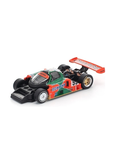 Pop Race 1:64 Mazda 787b Renown No.55 1991 Le Mans Winner Diecast Model Araba Pr64-301 Yeşil