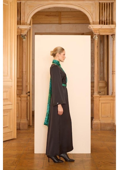 Senna Fıore Dress Yeşil Yeşil