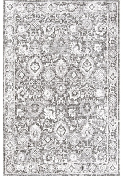 Hoom Rugs Etro 2704 Gri Vintage Desenli Salon Halısı