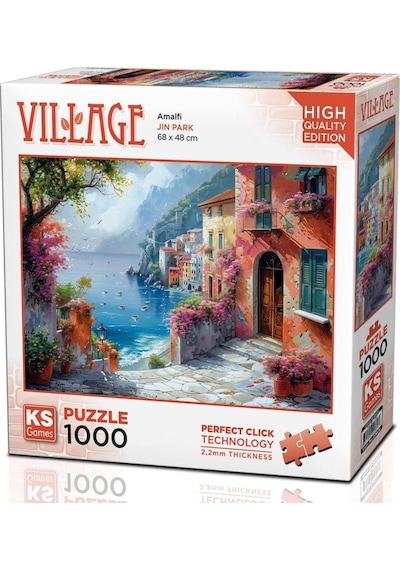 Ks Games 1000 Parça Amalfi Puzzle - Jin Park