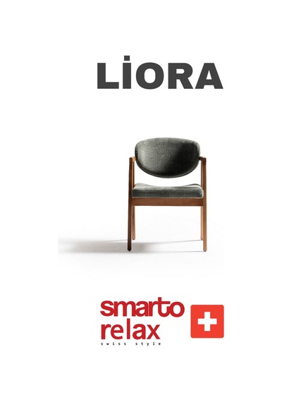 Smarto Relax Liora 2'li Yemek Masası Sandalye Seti - Ahşap Ayaklı, Yeşil Kumaş Gri & Kahverengi