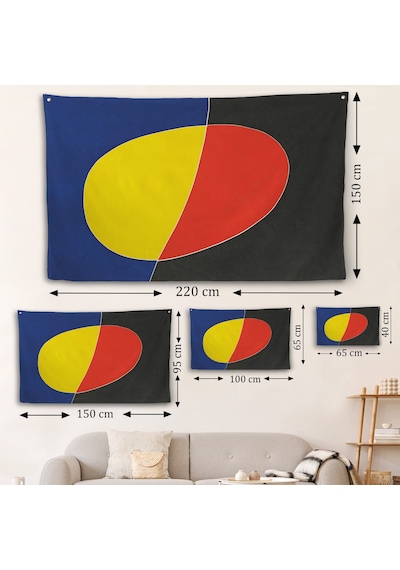 Joan Miro Güneşin Şarkısı Duvar Örtüsü-7075