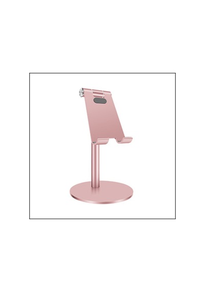 Mühlen T40-3 Ayarlanabilir Ergonomik Telefon Ve Tablet Tutacağı Standı Askısı Rose Gold
