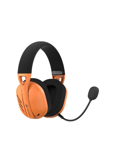 Gamenote Fuxi-h3 Gaming Oyuncu Mikrofonlu Kulaklığı 7.1-4 Modlu Bt, 2.4ghz, Type-c, 3.5mm Turuncu