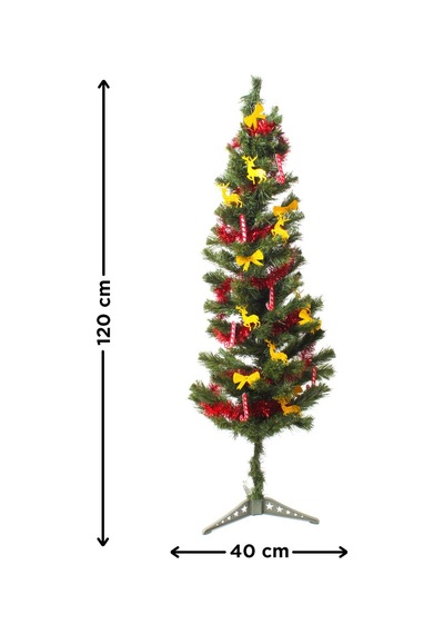 Yılbaşı Çam Ağacı Seti 120 cm