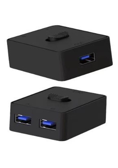 Usb 3.0 2 Port To Kvm Switch Çoklu Pc Kasa Çoklayıcı Hub Anahtar