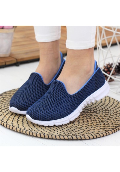 Nesil Shoes Dvm 901 Lacivert Anatomik Esnek Kadın Yürüyüş Ayakkabısı-lacivert Lacivert