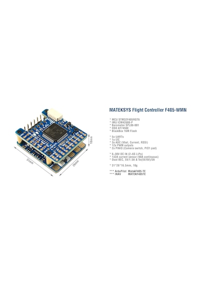 MATEK F405-WMN Uçuş Kontrol Kartı Otopilot