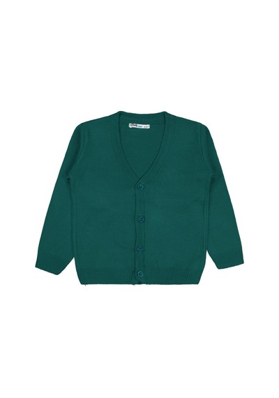 Civil Boys Basic Triko 2-5 Yaş Hırka Yeşil